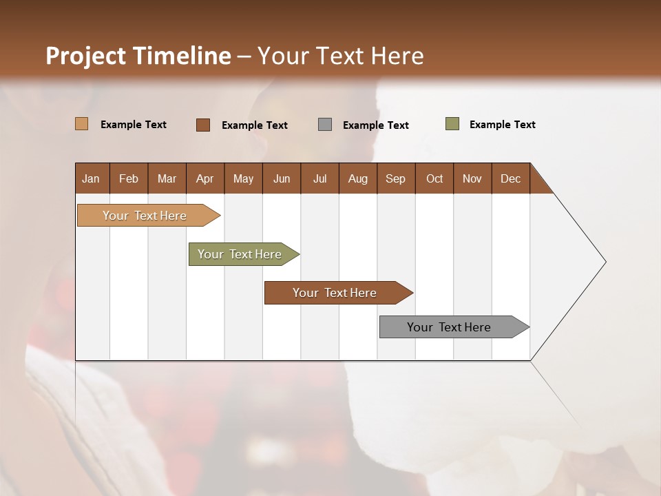 Lady Young  Women Cheerful PowerPoint Template