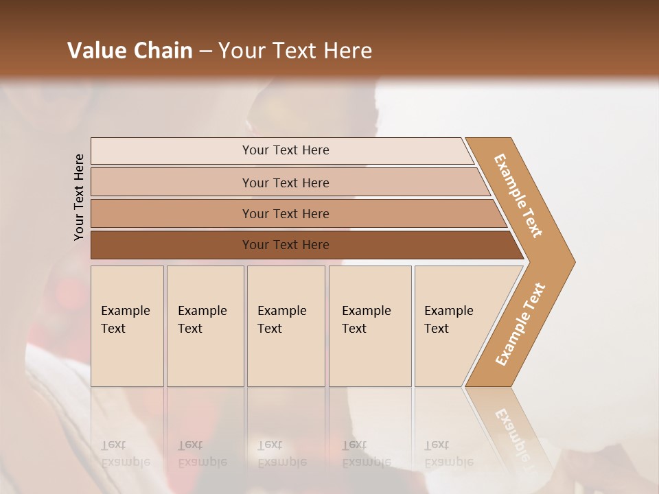 Lady Young  Women Cheerful PowerPoint Template