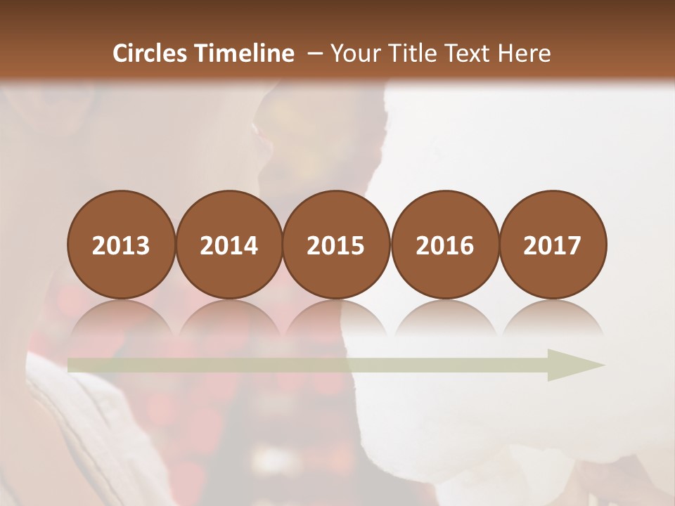 Lady Young  Women Cheerful PowerPoint Template