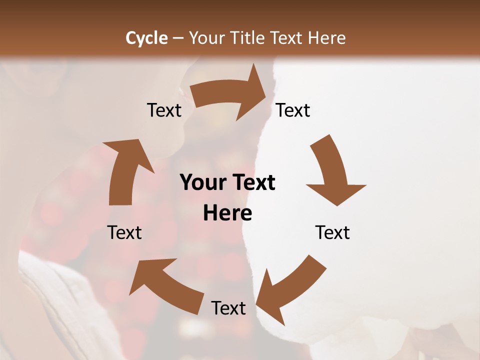 Lady Young  Women Cheerful PowerPoint Template