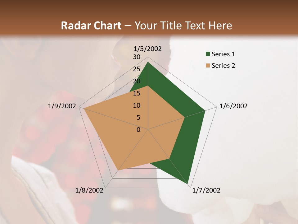 Lady Young  Women Cheerful PowerPoint Template