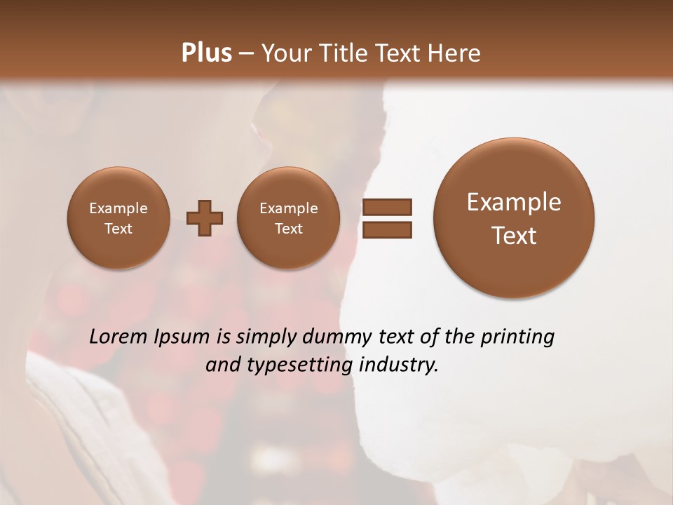 Lady Young  Women Cheerful PowerPoint Template