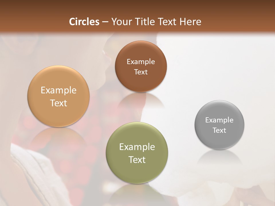 Lady Young  Women Cheerful PowerPoint Template