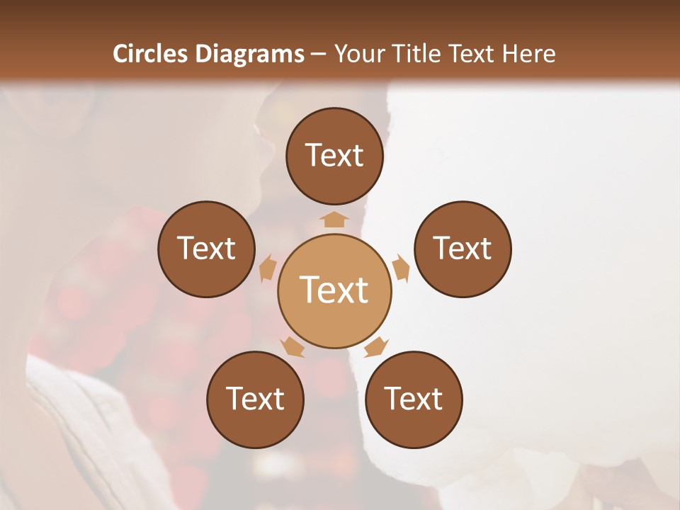 Lady Young  Women Cheerful PowerPoint Template