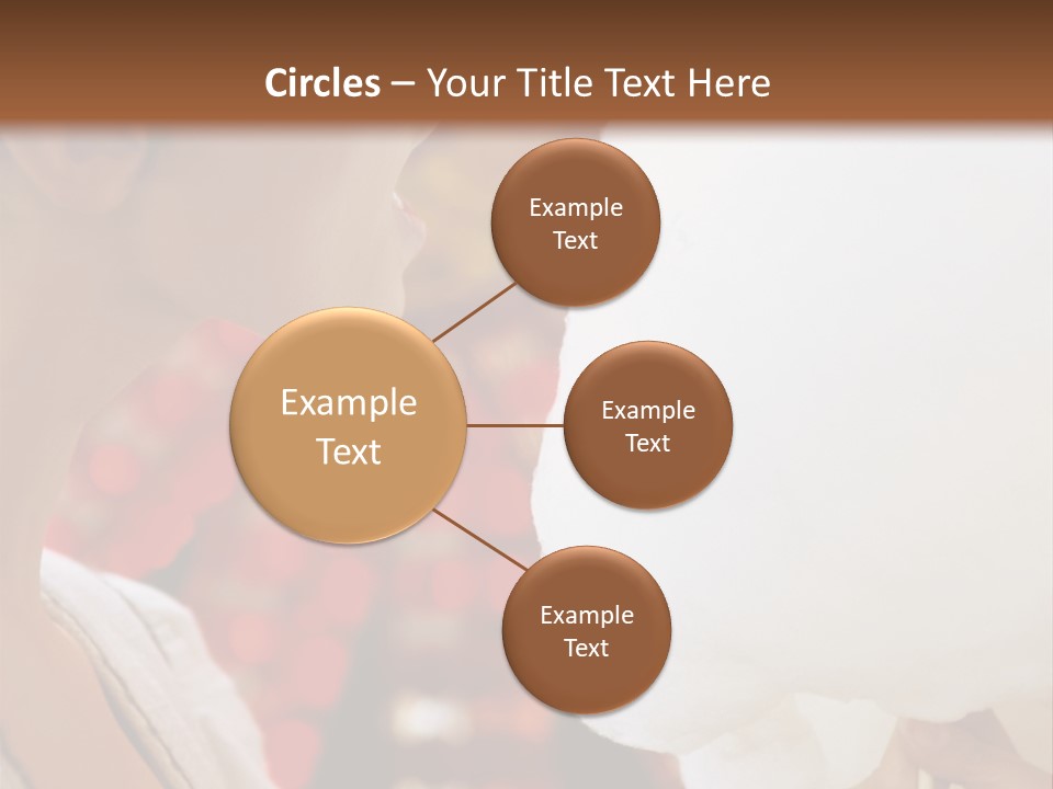 Lady Young  Women Cheerful PowerPoint Template