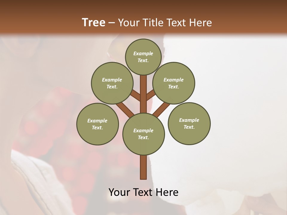 Lady Young  Women Cheerful PowerPoint Template