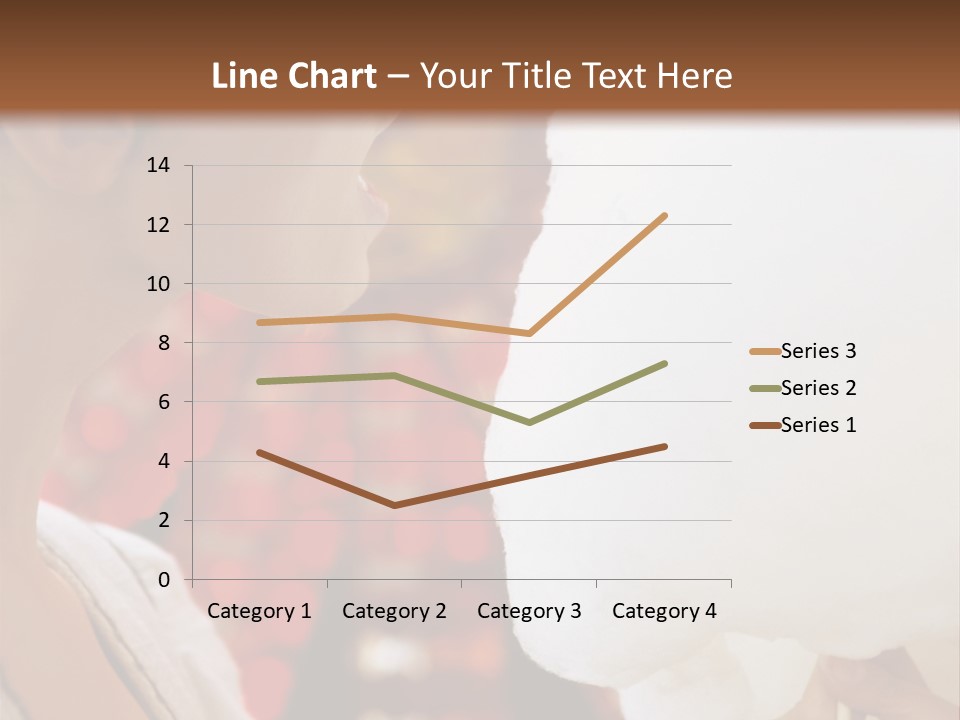 Lady Young  Women Cheerful PowerPoint Template