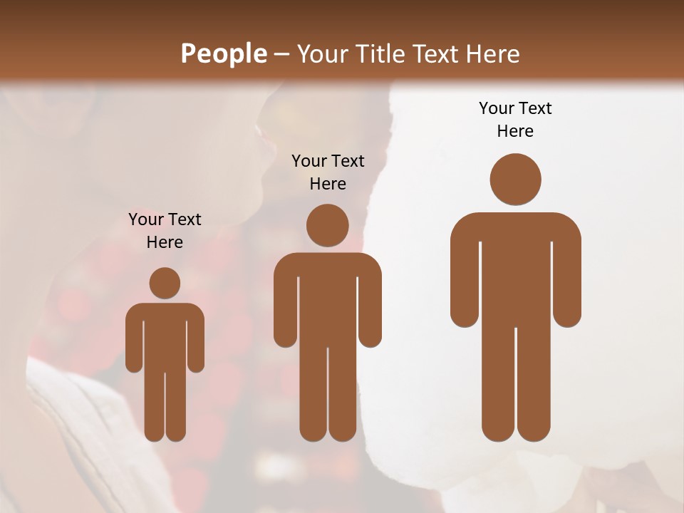 Lady Young  Women Cheerful PowerPoint Template