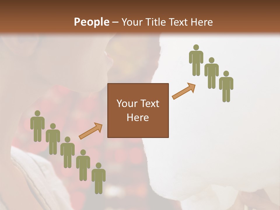 Lady Young  Women Cheerful PowerPoint Template