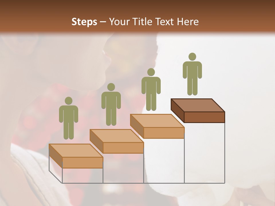 Lady Young  Women Cheerful PowerPoint Template