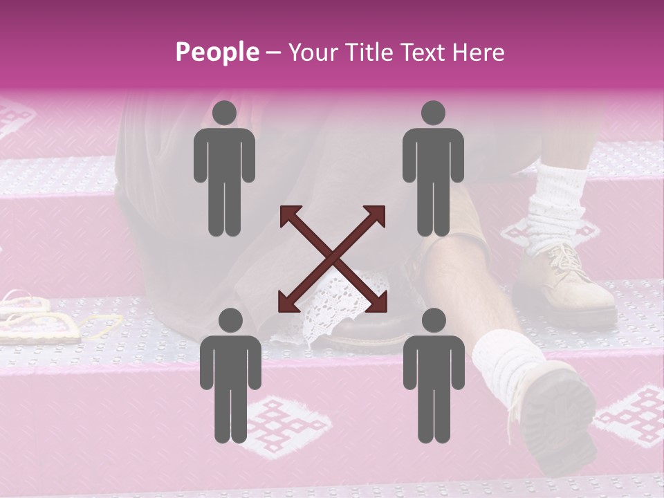 Hugging Spare Time Beer Festival PowerPoint Template