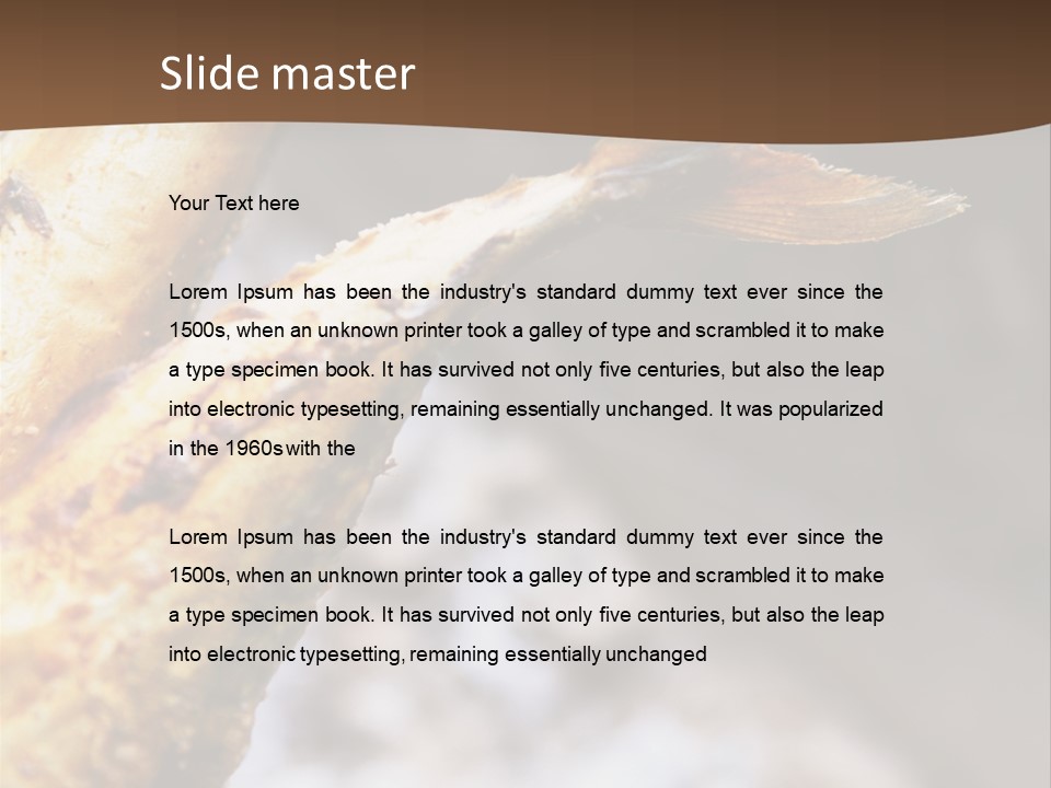 Animals Food & Drink Food And Drink PowerPoint Template