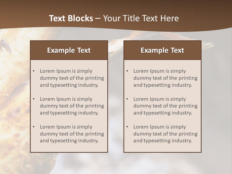 Animals Food & Drink Food And Drink PowerPoint Template