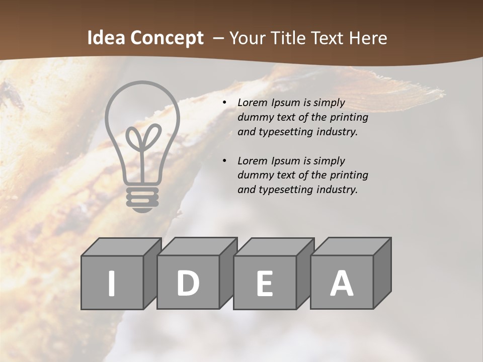 Animals Food & Drink Food And Drink PowerPoint Template