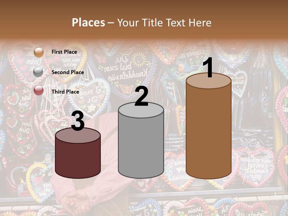 Leaning Guys Fairground PowerPoint Template