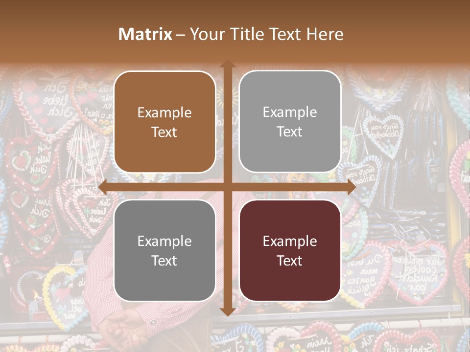 Leaning Guys Fairground PowerPoint Template