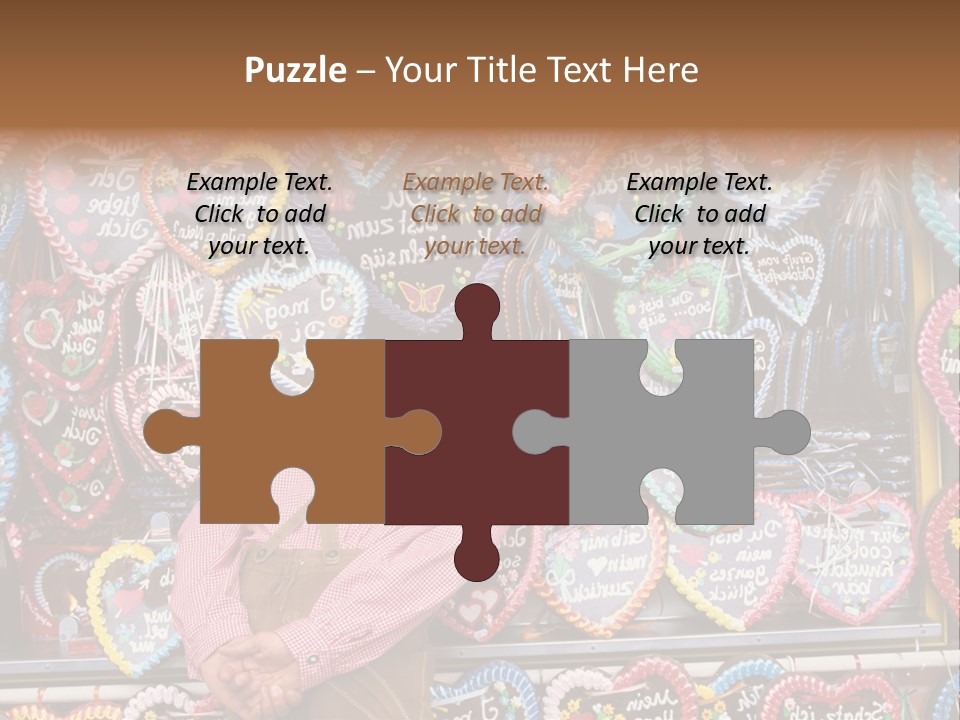 Leaning Guys Fairground PowerPoint Template