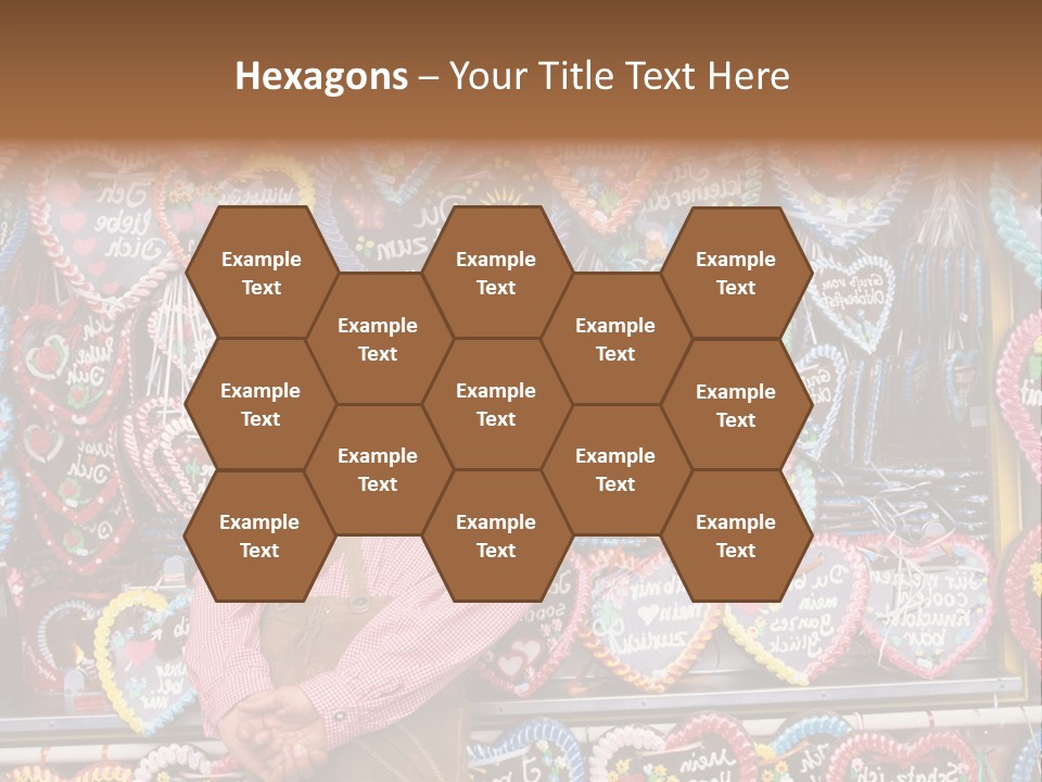 Leaning Guys Fairground PowerPoint Template