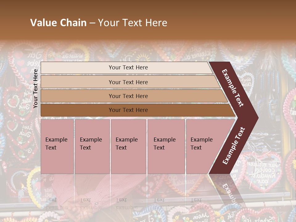 Leaning Guys Fairground PowerPoint Template