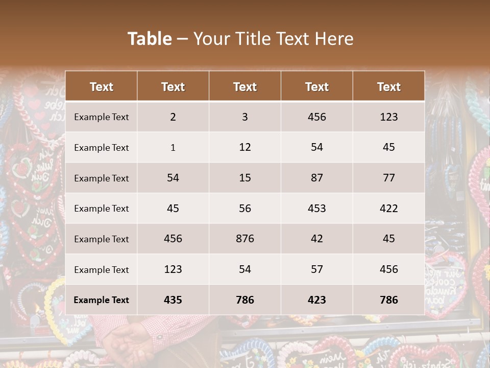 Leaning Guys Fairground PowerPoint Template