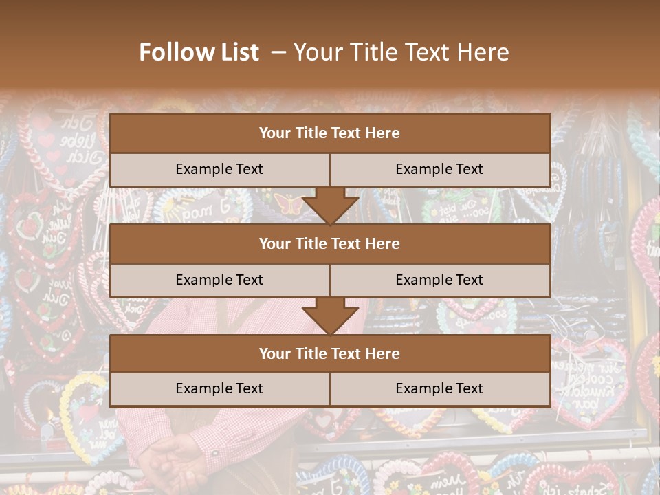 Leaning Guys Fairground PowerPoint Template