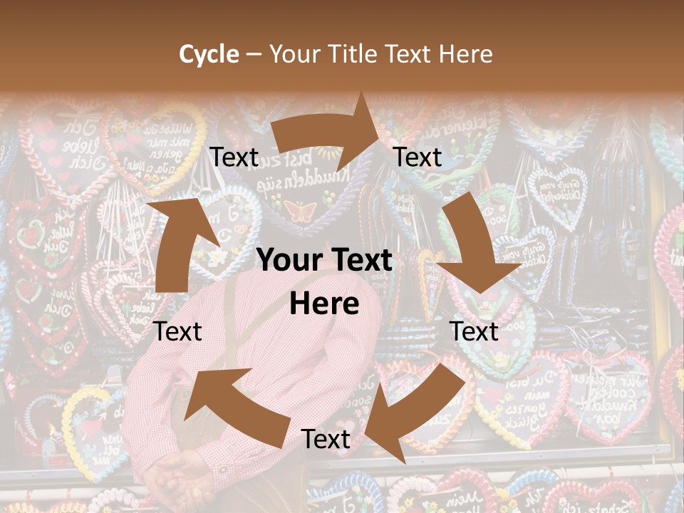 Leaning Guys Fairground PowerPoint Template