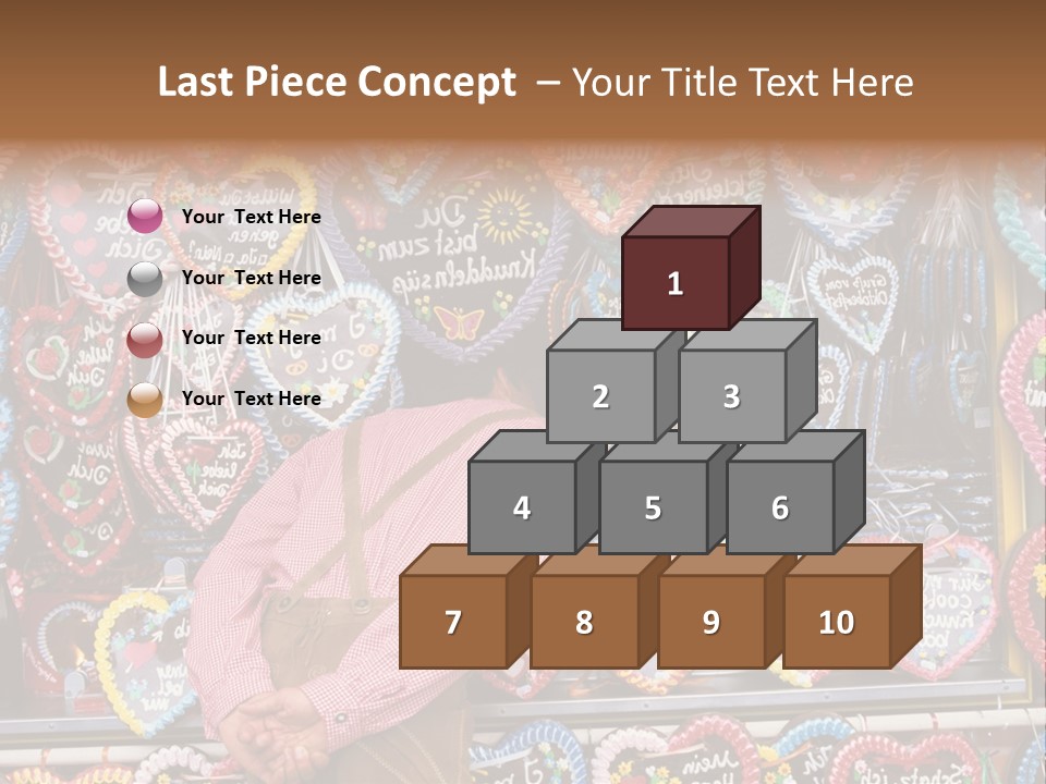 Leaning Guys Fairground PowerPoint Template