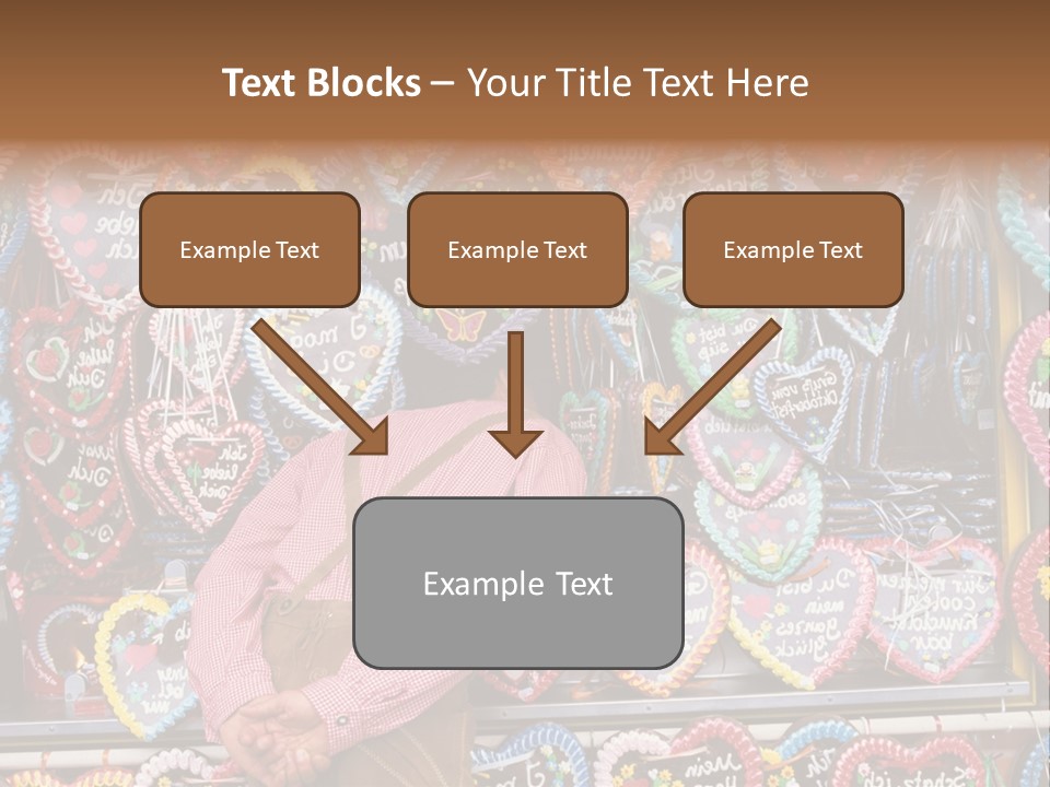 Leaning Guys Fairground PowerPoint Template