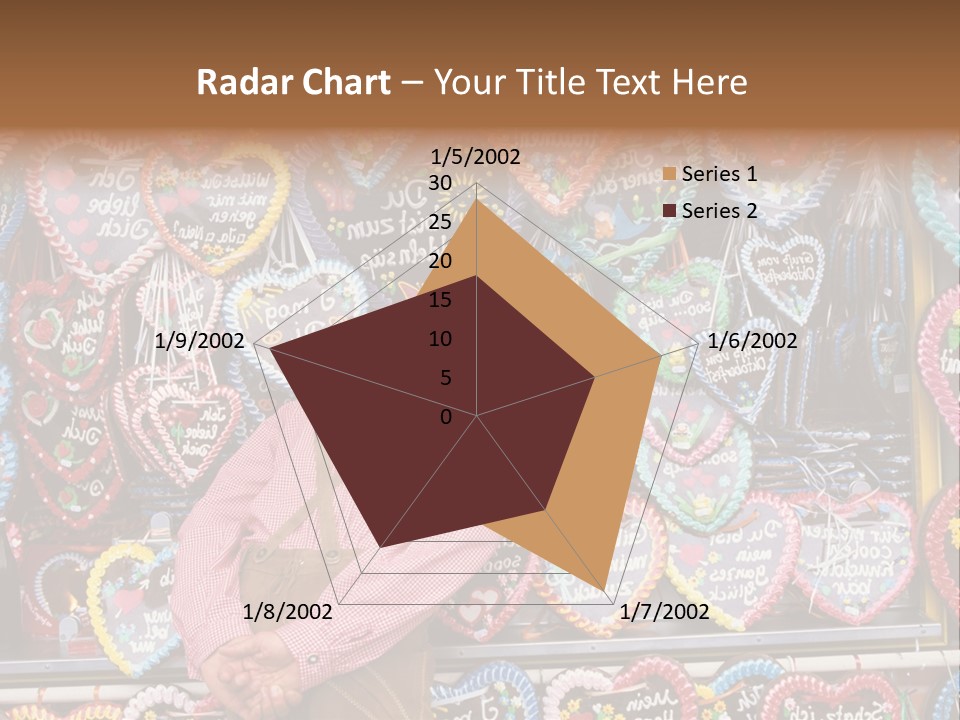 Leaning Guys Fairground PowerPoint Template