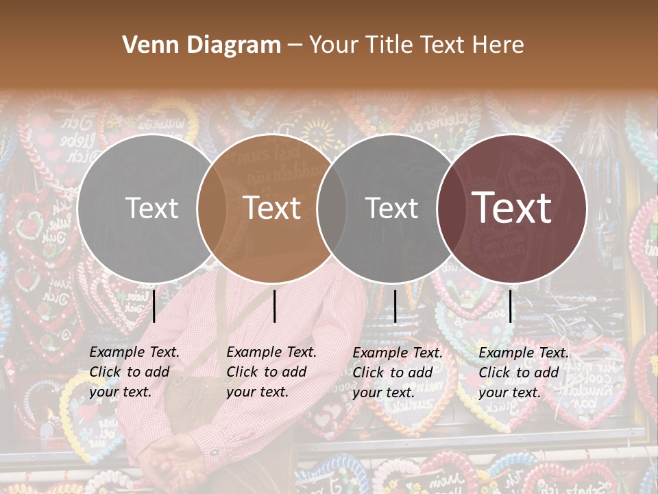 Leaning Guys Fairground PowerPoint Template