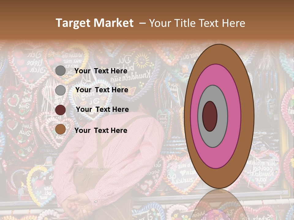 Leaning Guys Fairground PowerPoint Template