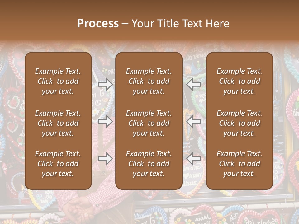 Leaning Guys Fairground PowerPoint Template