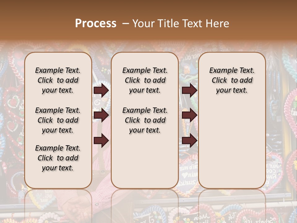 Leaning Guys Fairground PowerPoint Template
