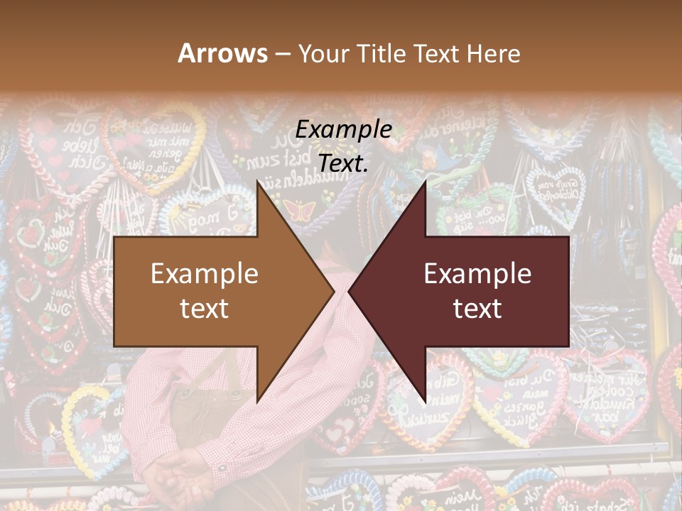 Leaning Guys Fairground PowerPoint Template