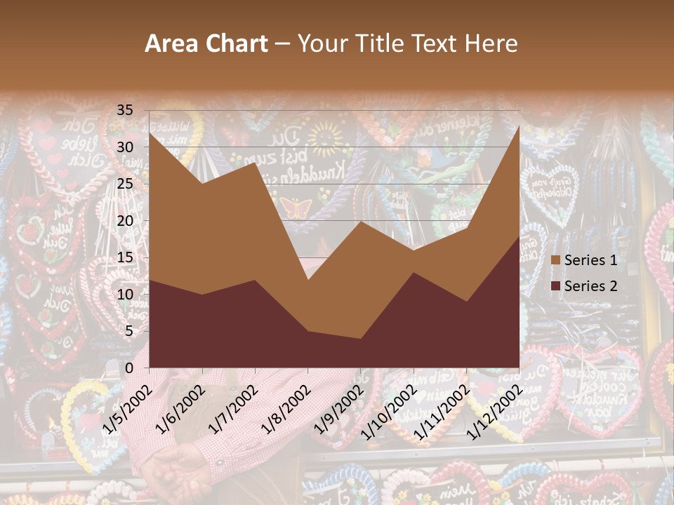 Leaning Guys Fairground PowerPoint Template