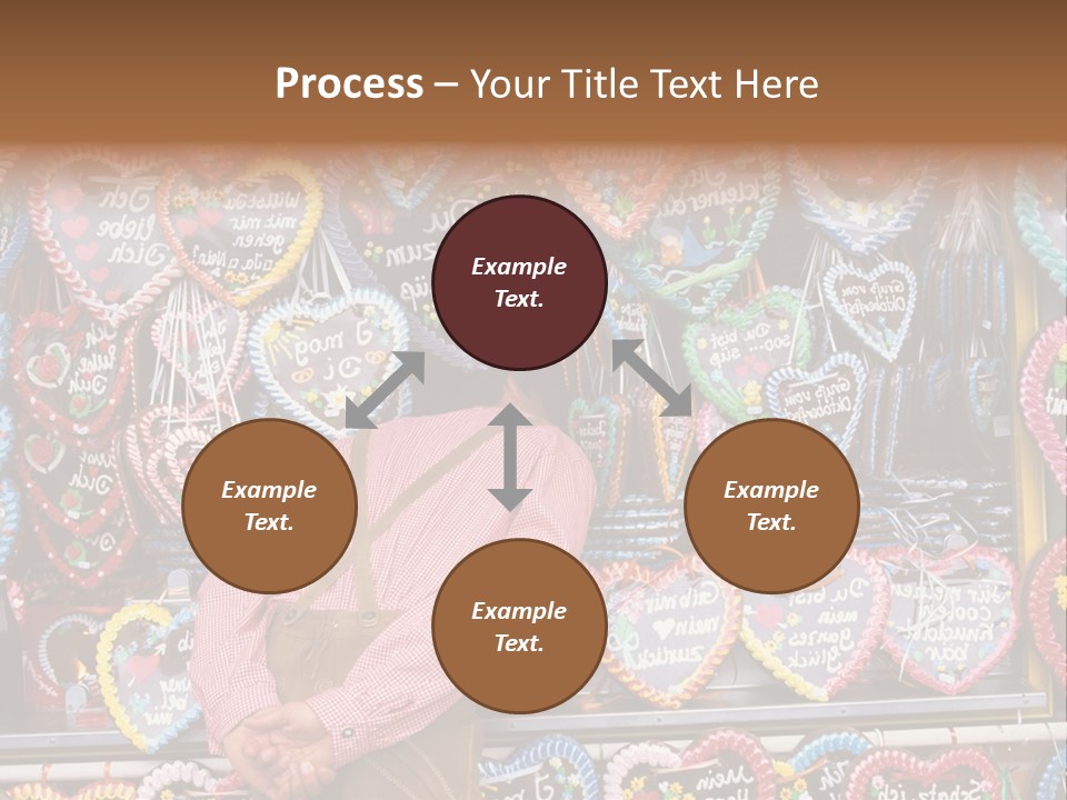 Leaning Guys Fairground PowerPoint Template