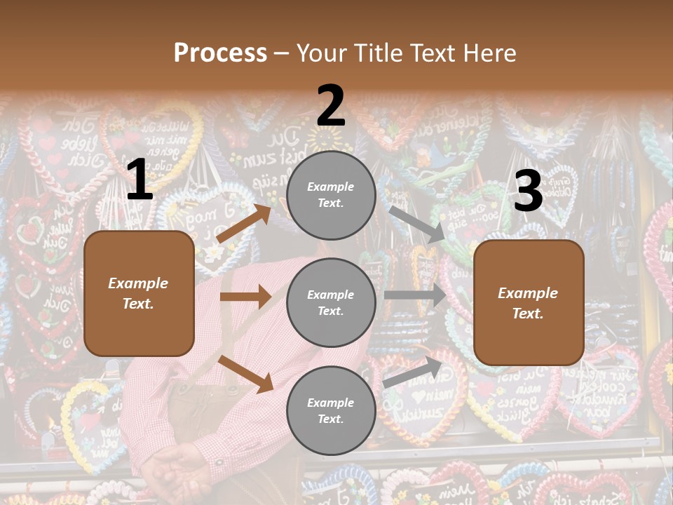 Leaning Guys Fairground PowerPoint Template