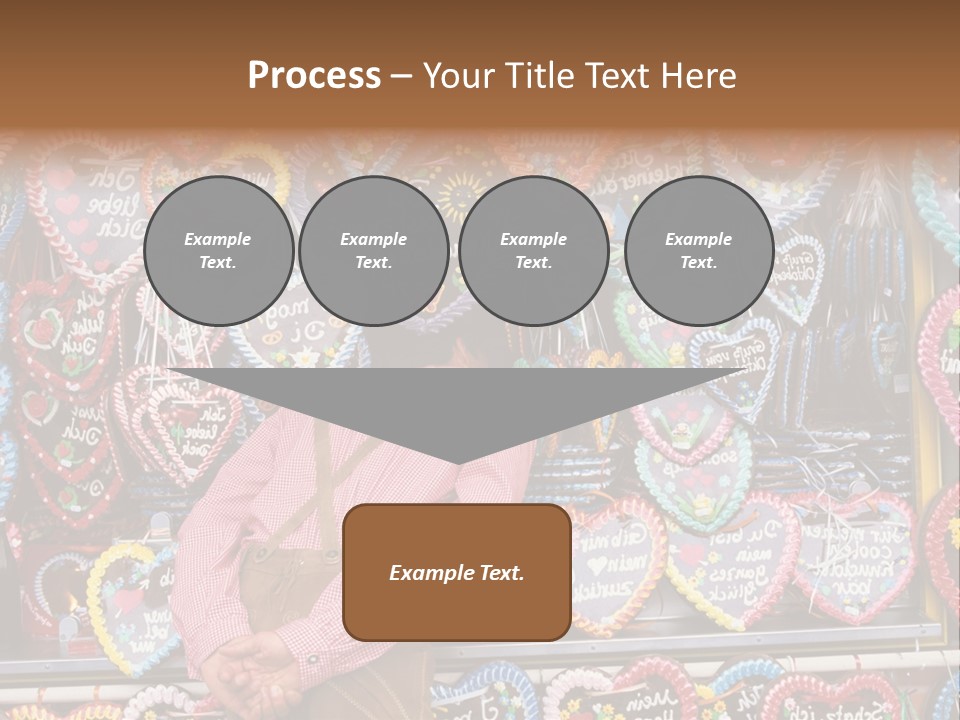 Leaning Guys Fairground PowerPoint Template