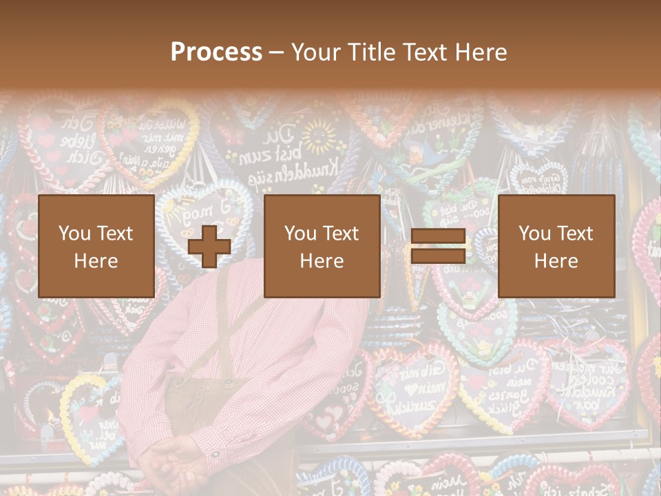 Leaning Guys Fairground PowerPoint Template