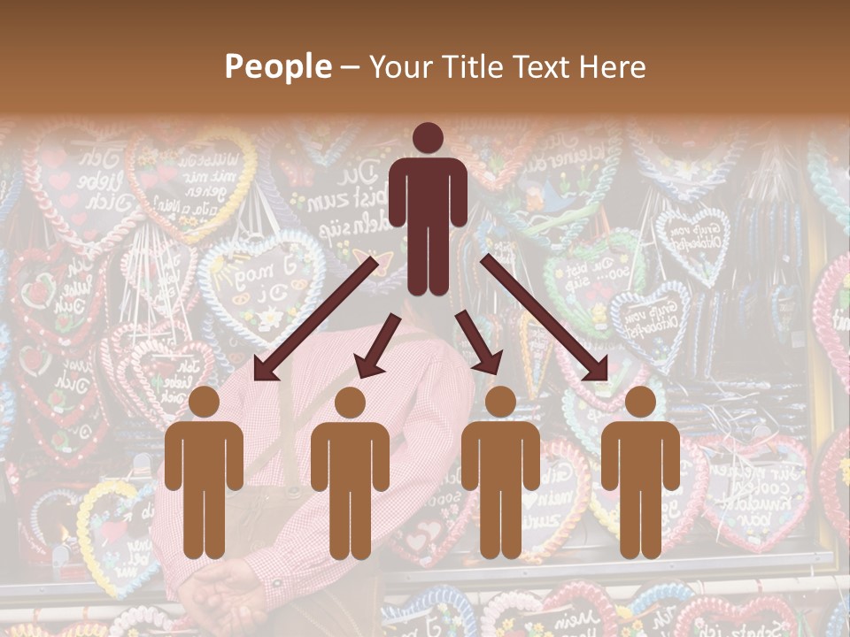 Leaning Guys Fairground PowerPoint Template