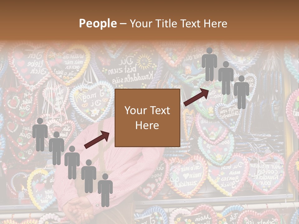 Leaning Guys Fairground PowerPoint Template