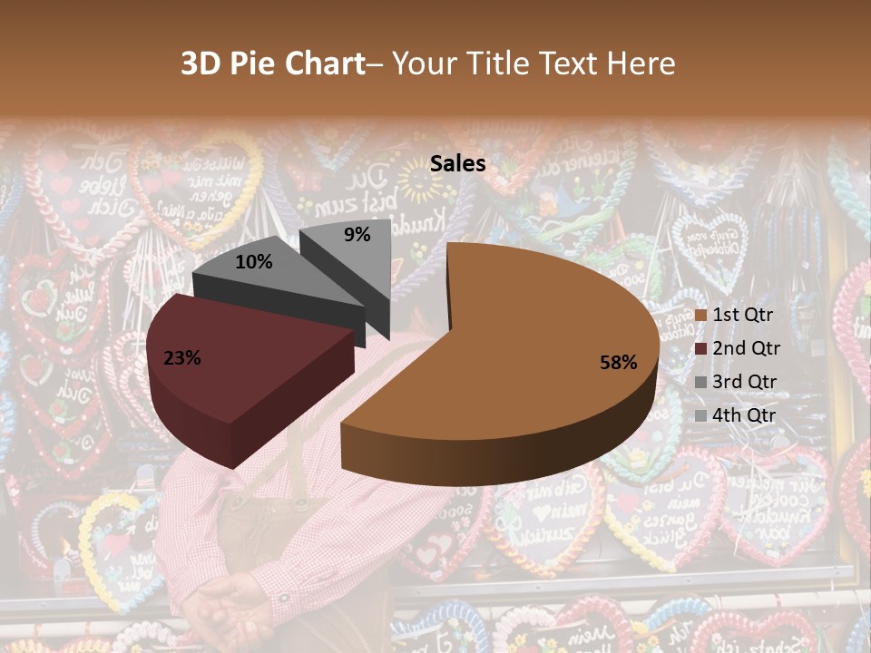 Leaning Guys Fairground PowerPoint Template