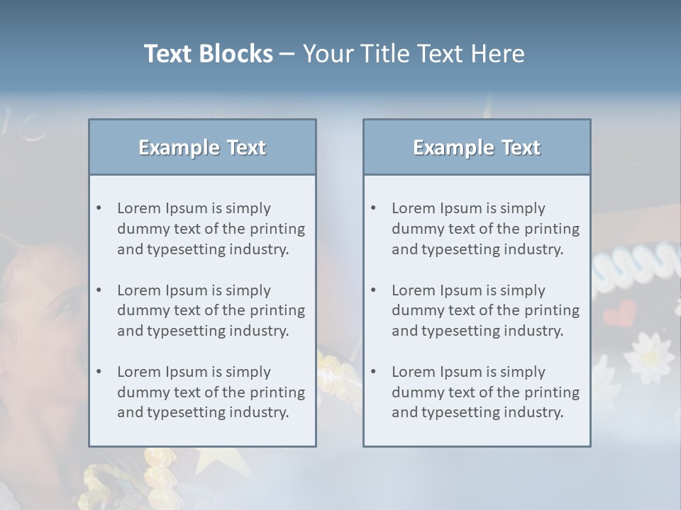 Relationship Two Persons S PowerPoint Template