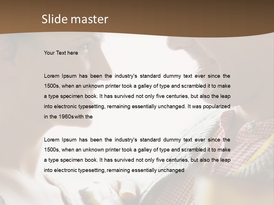 Male Profile People PowerPoint Template