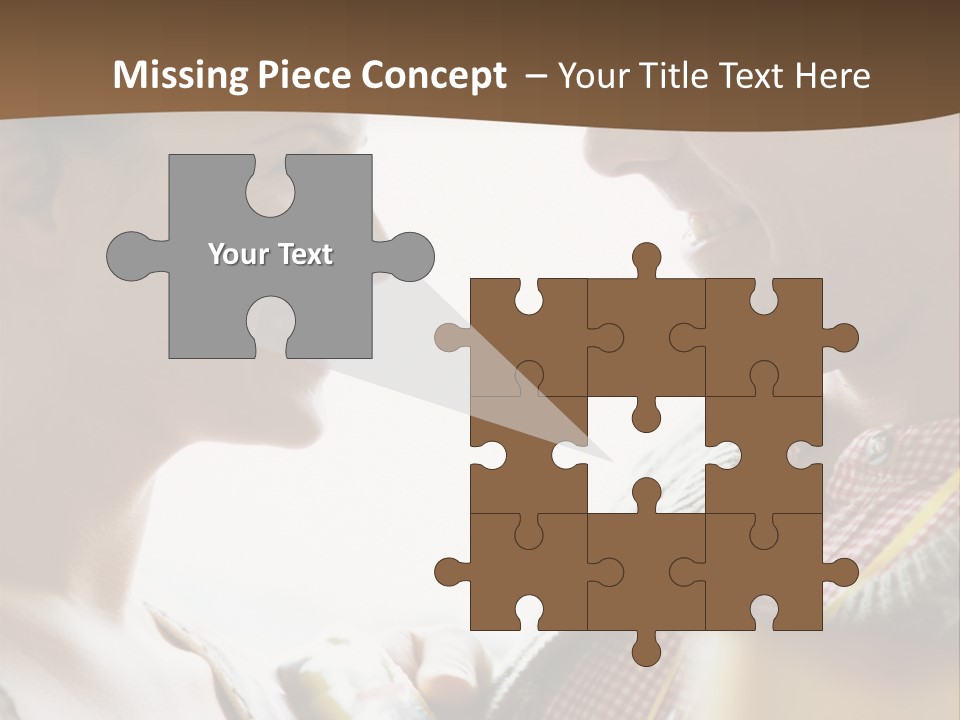 Male Profile People PowerPoint Template