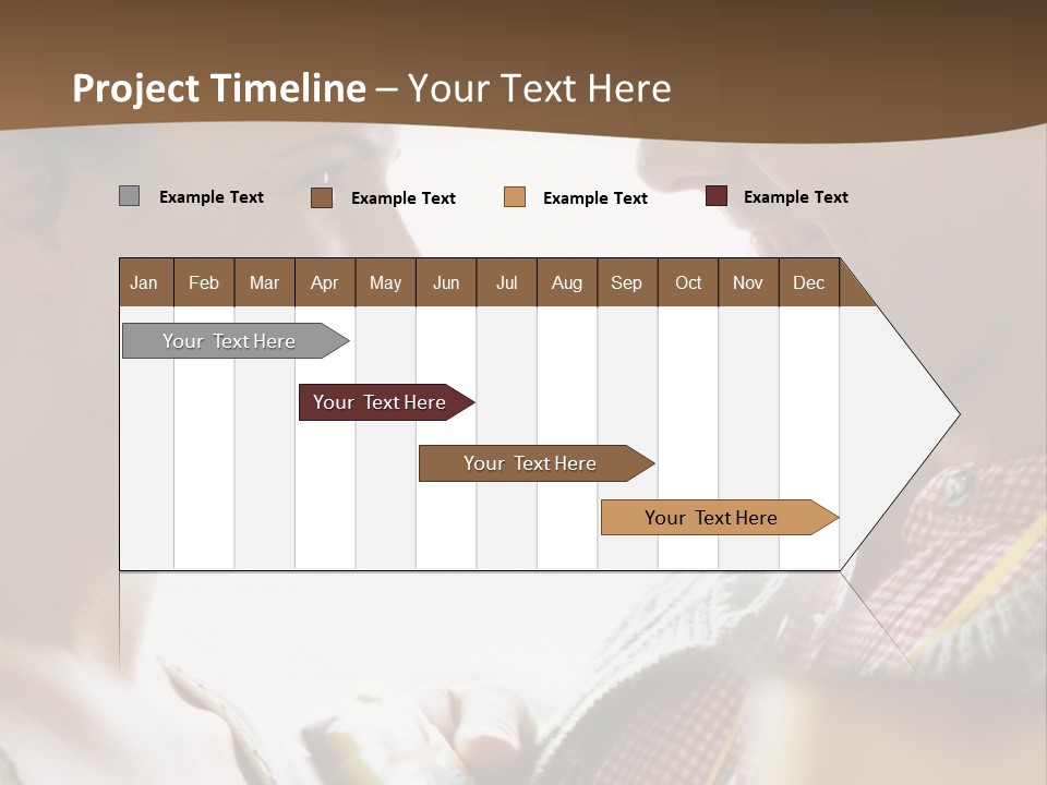Male Profile People PowerPoint Template
