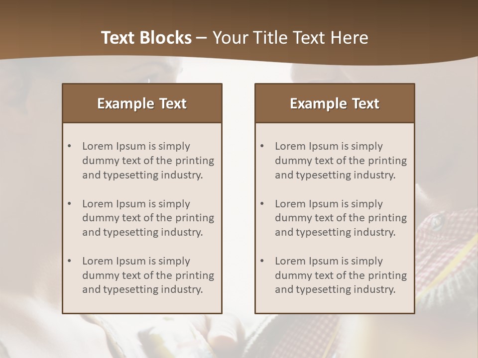 Male Profile People PowerPoint Template