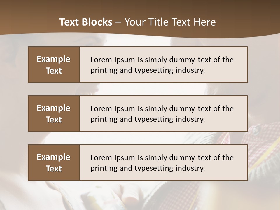 Male Profile People PowerPoint Template