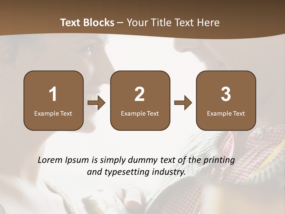 Male Profile People PowerPoint Template