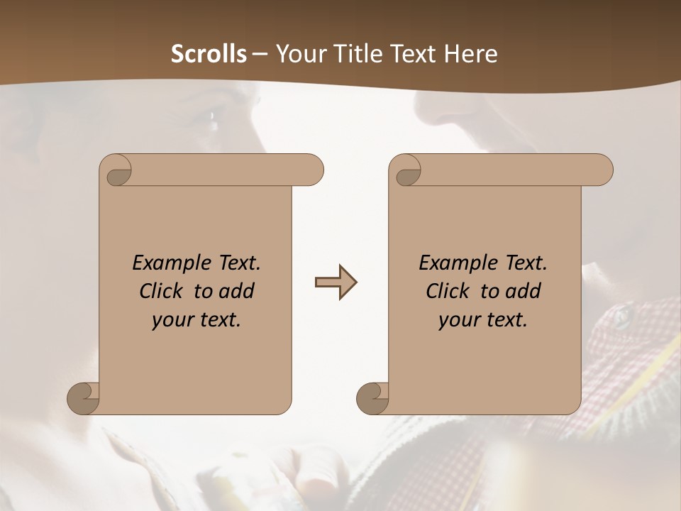 Male Profile People PowerPoint Template